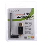 Usb Wireless Network Card 300m Desktop Laptop Computer Wifi Rece Onesize