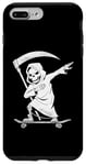 Coque pour iPhone 7 Plus/8 Plus Grim Reaper Skateboarder Skateboard