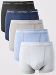 Calvin Klein 5 Pack Cotton Stretch Trunks - Assorted