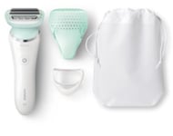 Philips SatinShave Prestige - Glatt hud raskt hver dag, med 2 tilbehør&lt;br> - BRL160/00