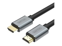 Unitek - Hdmi-Kabel Med Ethernet - Hdmi Hann Til Hdmi Hann - 5 M - Skjermet