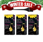 Garnier Olia 3.0 Dark Brown Hair Color 100% Ammonia Free 3-Pack