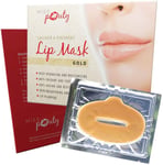 10 x Lip Gel Patch Beauty Collagen Gold Mask Plump Anti Wrinkle Aging Skin Mask