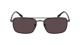 Lacoste Men's Sunglasses L264S - Black with Solid Grey Lens