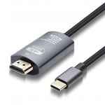 Câble adaptateur USB-C 3.1 Type C vers HDMI 4K MHL 60Hz,JL117