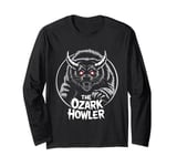 The Ozark Howler Cryptid Beast Mythical Horror Design Long Sleeve T-Shirt