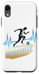 Coque pour iPhone XR supporter de Marseille - idée amateur de foot marseillais