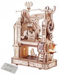 ROKR Puzzle 3D En Bois Printing Express-Presse Imprimer Maquettes et Modélisme Adulte-Cadeau Homme Femmes(LK602)