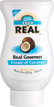 RE'AL Syrups Cream of Coconut Syrup, Great for Cocktails, Cooking, Baking and De