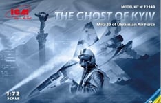 ICM 72140 1:72nd scale MiG-29 of Ukrainian Air Forces "Ghost of KYIV " digital d