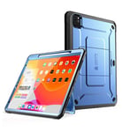 Supcase Unicorn Beetle Pro Series Full-Body Rugged Kickstand Protective Case for 12.9-Inch iPad Pro (2020 Release), Slate Blue