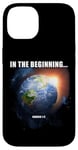 Coque pour iPhone 14 In The Beginning - Genesis 1-2 Creation Bible Verse Graphic