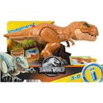 Figurine Jurassic Dinosaure T Rex 35 cm articule Set Dino Attaque Tyrannosaurus Pour Imaginext Et 1 Carte Animaux