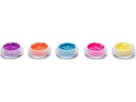 Makeup Revolution_Set Creator Artist Loose Pigment Pots Loose Powder Set Purple, Coral, Blue, Pink, Yellow 5X0.8G