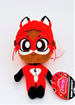 BANDAI Miraculous Chibi Rena Rouge Plush Toy From Miraculous Tales Of Ladybug And Cat Noir | 15cm Rena Rouge Soft Toy | Super Soft And Cuddly Miraculous Toys Bring Their Favourite TV Show To Life