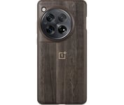 Walnut Texture Bumper Skal för OnePlus 12