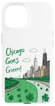 Coque pour iPhone 15 Chicago's St. Paddy's Day Chicago - Shamrock Chicago River