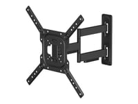 Monoprice TV Wall Mount Bracket For TVs 24in to 55in, Full-Motion Articulating, Max Weight 77lbs, VESA Patterns Up to 400x400, Rotating, UL Certified - Select Series