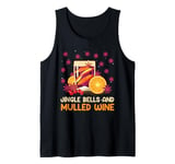 Mulled Wine JINGLE BELLS AND MULLED WINE Funny Mulled Wine Tank Top