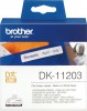 Brother P-Touch QL 1060 N - Etikett for arkivmapper 17x87mm hvit (300) DK11203-X3 10963