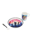 Bamse Vulcano Island, Juniorset Home Meal Time Dinner Sets Multi/patterned Rätt Start