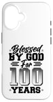 iPhone 16 Blessed 100 Years Happy One hundred 100th 1925 Birthday Case