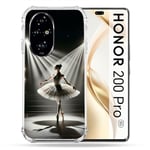 Cokitec Coque Renforcée pour Honor 200 Pro 5G Danseuse Lumière