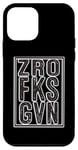 iPhone 12 mini Zero F ks Given Bold Graphic Zro Fks Gvn Case