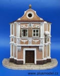 PLUS MODEL - Miniature plaster house facade to assemble and paint dimensions ...