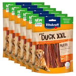 VITAKRAFT Friandise pour Chien Canard XXL Lanières de Viande - 6 X 250g -