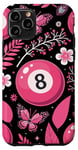 iPhone 11 Pro Retro Pink Lucky Disco 8 Ball For Women Case