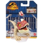 Jurassic World Uncaged Wild Pop Ups Mini Figure Kids Toy Mattel - Ceratosaurus