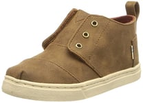 TOMS Tiny Botas Cupsole Sneaker, Toffee Microsuede UK 10