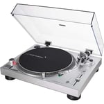 Audio-Technica LP120XUSBSV Platine Vinyle à Entraînement Direct Analogue & Usb Argent