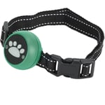 Collier Anti-aboiement pour Chiens Rechargeable, Collier Dressage pour Petit Moyen Grand Chien, Détection Intelligente des Aboiements,Vert