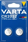 2 x VARTA CR2032 CR 2032 DL2032 Lithium 3v Batteries Coin Cell LONGEST EXPIRY UK