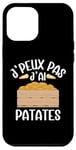 Coque pour iPhone 12 Pro Max J'Peux Pas J'Ai Patates Jardinier Drôle Pommes De Terre