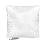 SuperKissen24. Oreillers en Microfibre 40x40 cm avec Garnissage Fibre Polyester - Hypoallergenique Oreillers Dodo - Coussin de Canapé Decoratif - Good Sleep Blanc