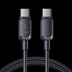 SiGN USB-C til USB-C Kabel 100W, 2m - Svart