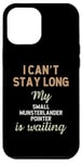 iPhone 12 Pro Max Small Munsterlander Pointer Dog Mom Dad Breed Owner Puppy Case