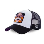 Casquette Homme & Femme Dragon Ball Z, Casquette Trucker, Tortue Géniale, Athlétique et Multi-Sport, Blanc, Noir, Orange, Beige, Taille TU