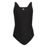 Sort Adidas YG 3S MID Swimsuit Badedrakt