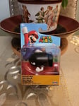 Super Mario - Bullet Bill 2.5in Action Figure Toy - Jakks Pacific - Brand New