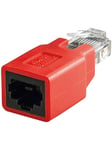 5e RJ45 cross-over modular adapter CAT 5e