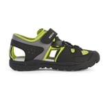 Geox Homme J Vaniett Boy A Sandales, Noir/Citron Vert, 38 EU