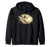 Leonardo Da Vinci Cat Designs Design Shirt Vintage Clothe Zip Hoodie