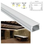 Barcelona Led - Profilé en aluminium en saillie pour ruban led 18x12mm