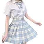 Dress For Woman,Fashion Women Plaid Pleated A-Line Skirt Anti-Burnout High Waist Short Skirt Beige,Woman Dress For Valentine Easter