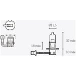 Lampa 12v v parts -