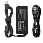 65W Chargeur pour Ordinateur Portable 20V 3.25A Postuler à Lenovo Thinkpad T430 T440 T450 T460 T470 T560 T540p E550 E560 E570 G50 Z50 X240 X250 X260 X270 ADLX45NDC3A ADLX45NCC3A Adaptateur Secteur